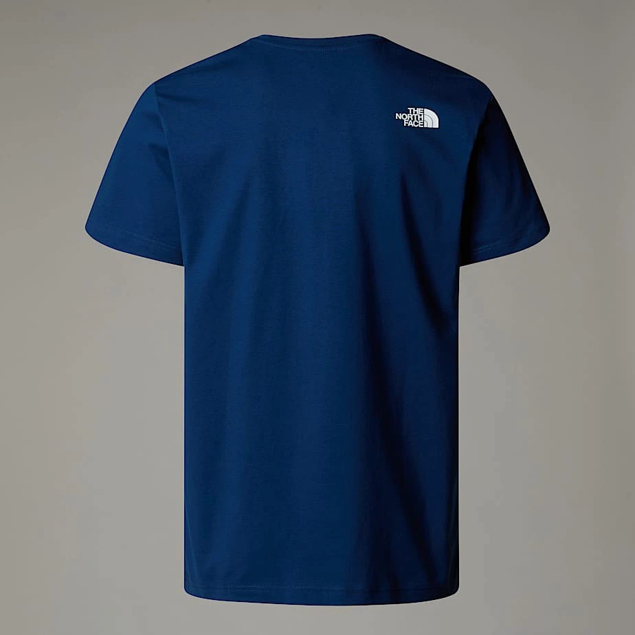 3. The North Face - tricou - M Never Stop Exploring - Albastru