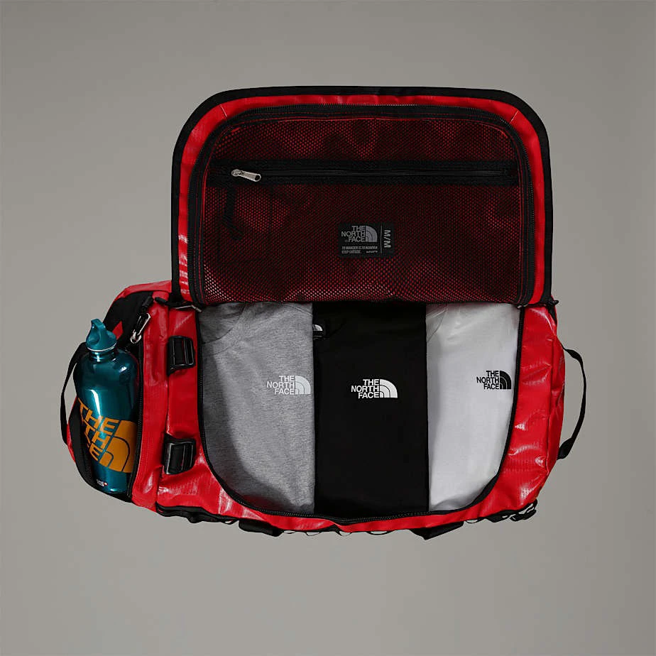3. The North Face - geanta - Base Camp Duffel Medium - Rosu | Negru