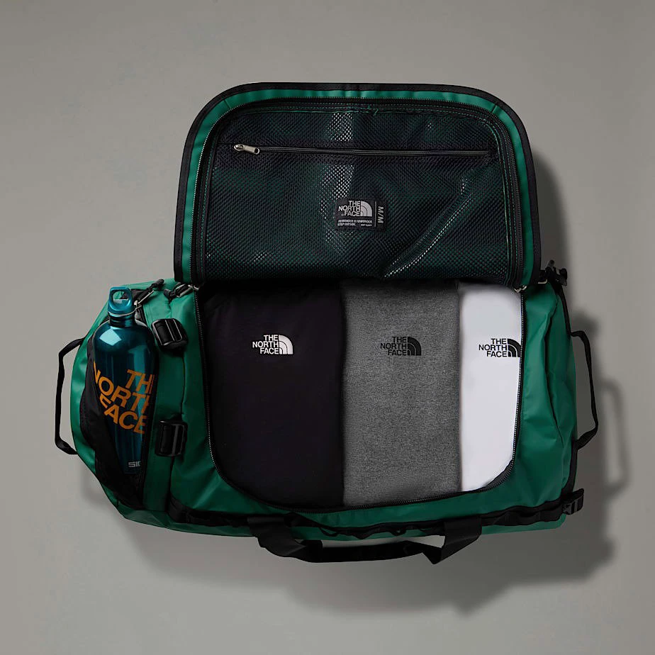 3. The North Face - geanta - Base Camp Duffel Medium - Verde | Negru