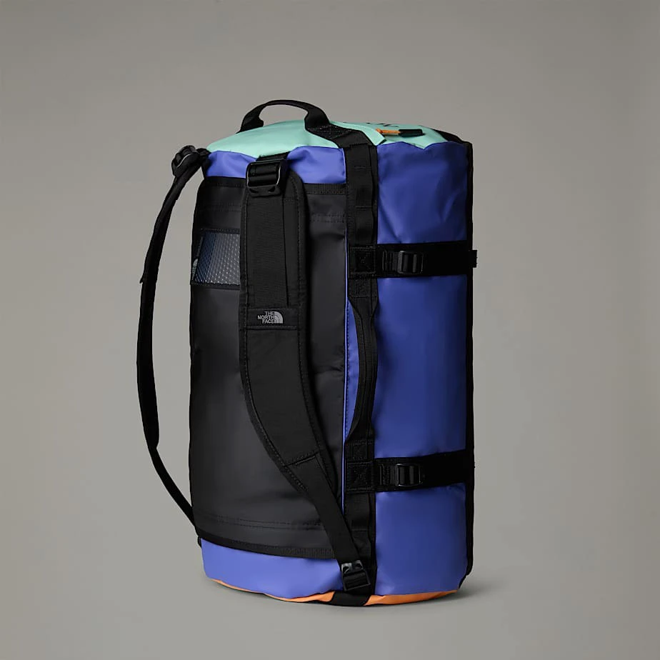 4. The North Face - geanta - Base Camp Duffel Small - Albastru | Portocaliu