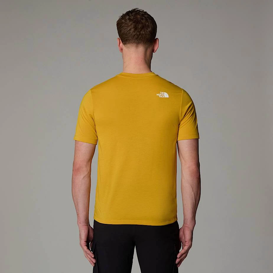 5. The North Face - tricou - M Mountain Foundation Coordinates - Galben