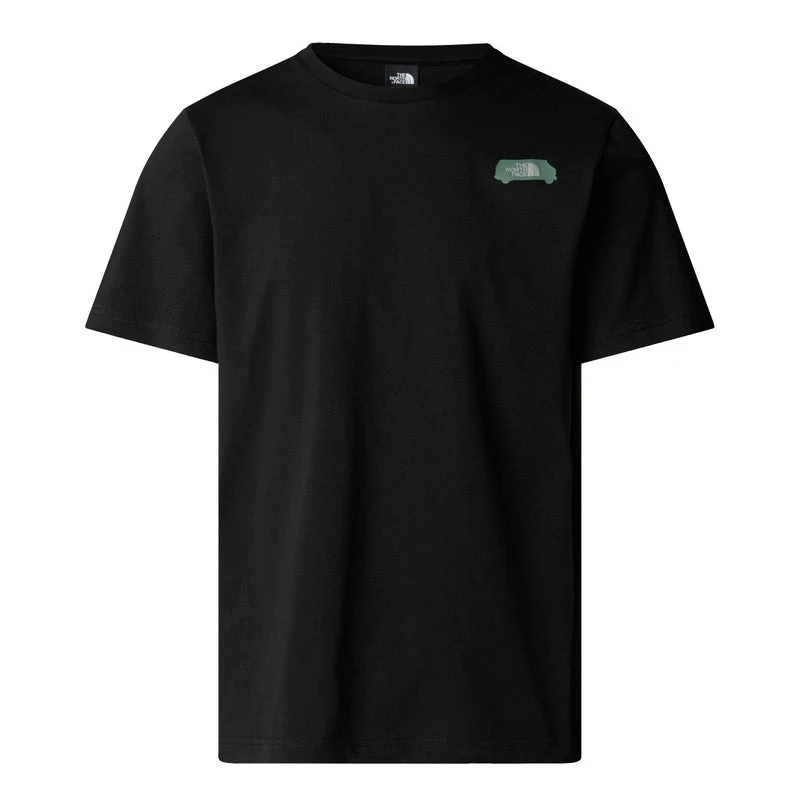 4. The North Face - tricou - M Outdoor Graphic - Negru