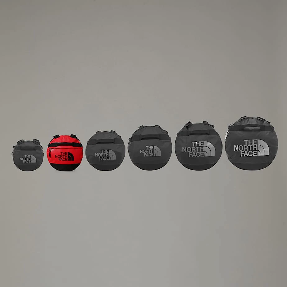5. The North Face - geanta - Base Camp Duffel Small - Rosu | Negru