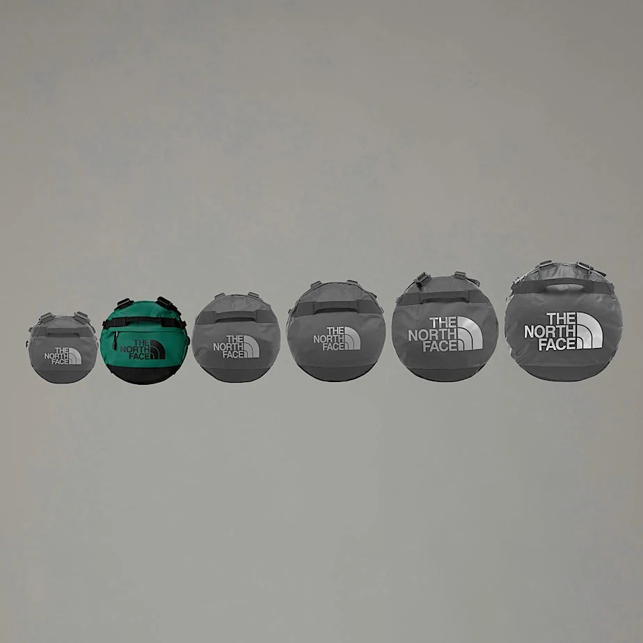 5. The North Face - geanta - Base Camp Duffel Small - Verde | Negru