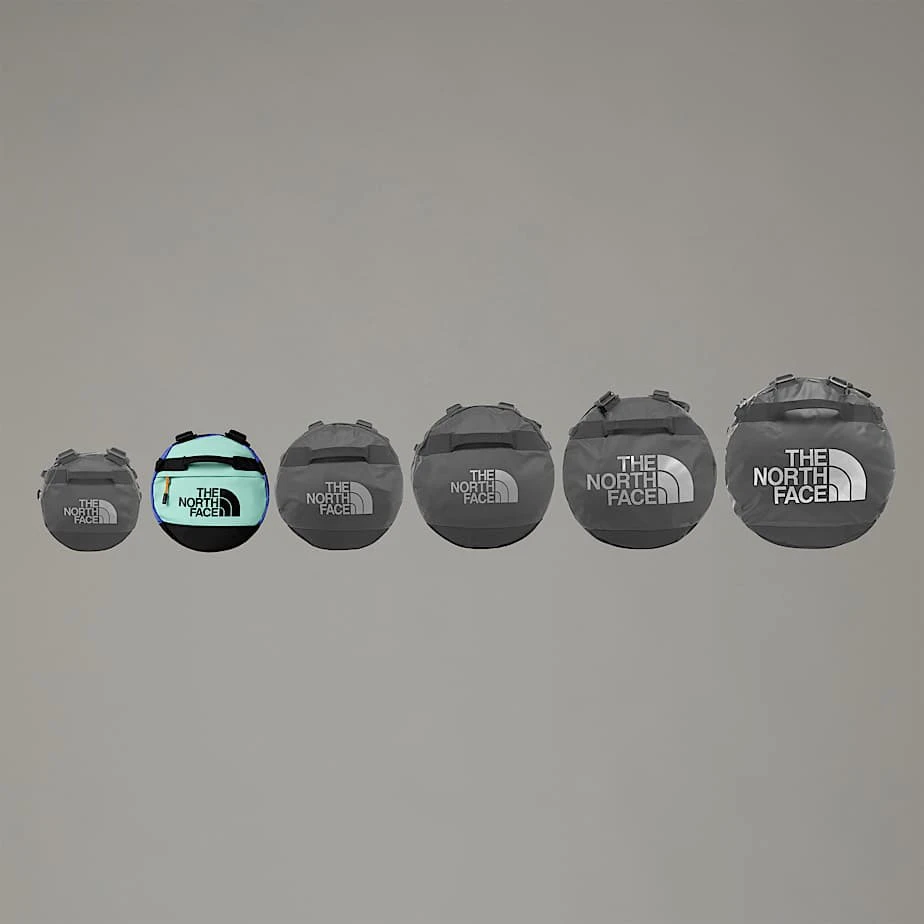 5. The North Face - geanta - Base Camp Duffel Small - Albastru | Portocaliu