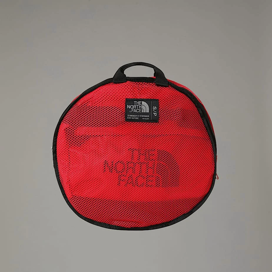 6. The North Face - geanta - Base Camp Duffel Small - Rosu | Negru