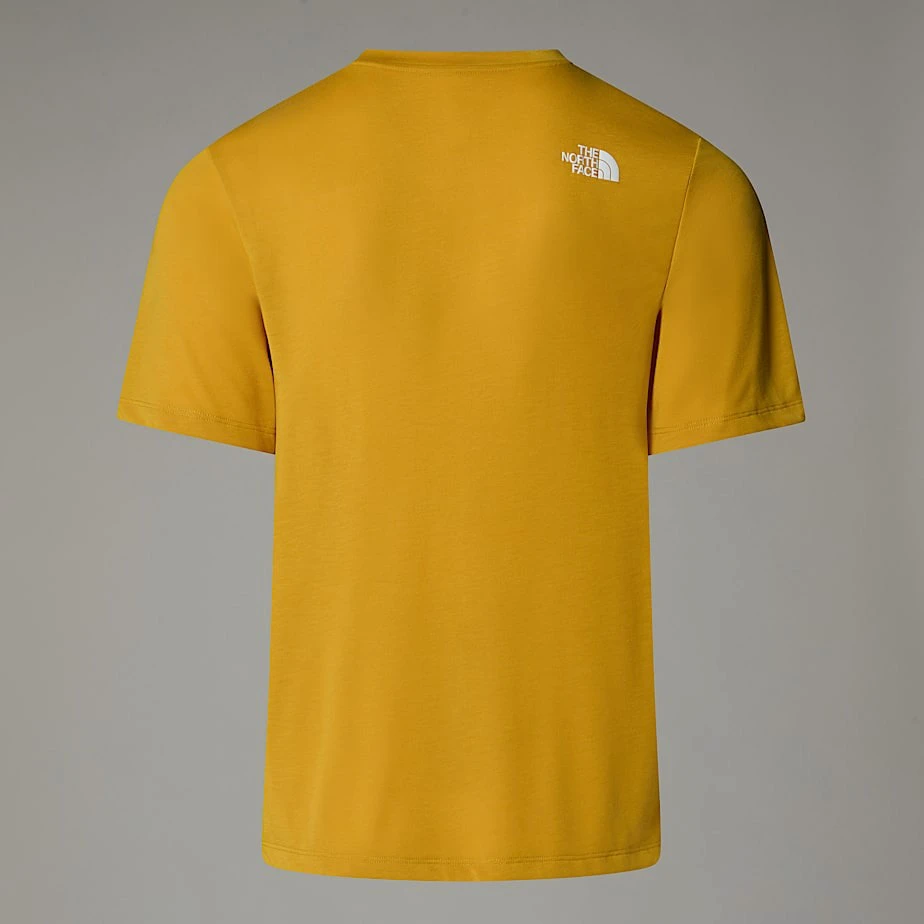 3. The North Face - tricou - M Mountain Foundation Coordinates - Galben