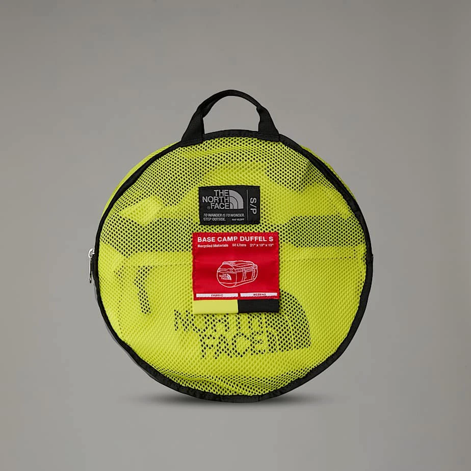6. The North Face - geanta - Base Camp Duffel Small - Verde | Galben | Negru