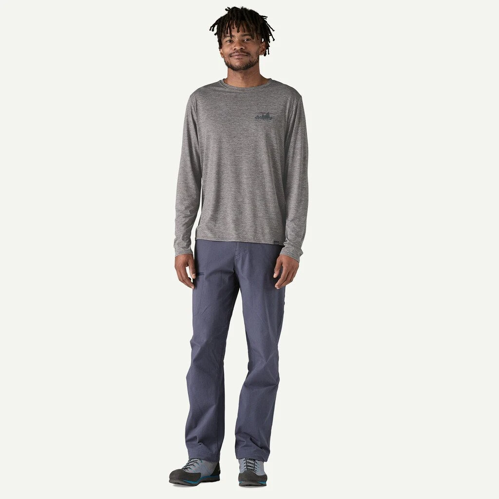 4. Patagonia - bluza - M Capilene Cool Daily Graphic - Gri
