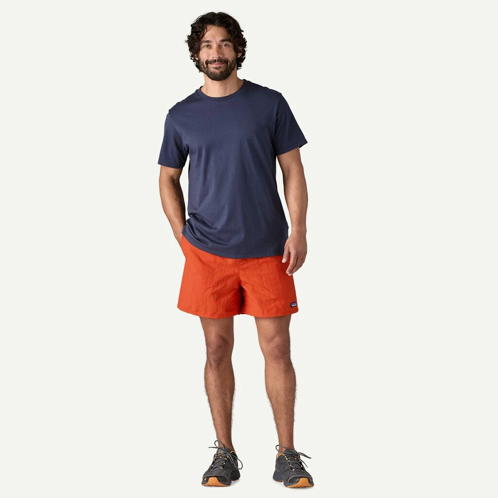 4. Patagonia - sort - M Baggies Shorts 5 In - Portocaliu