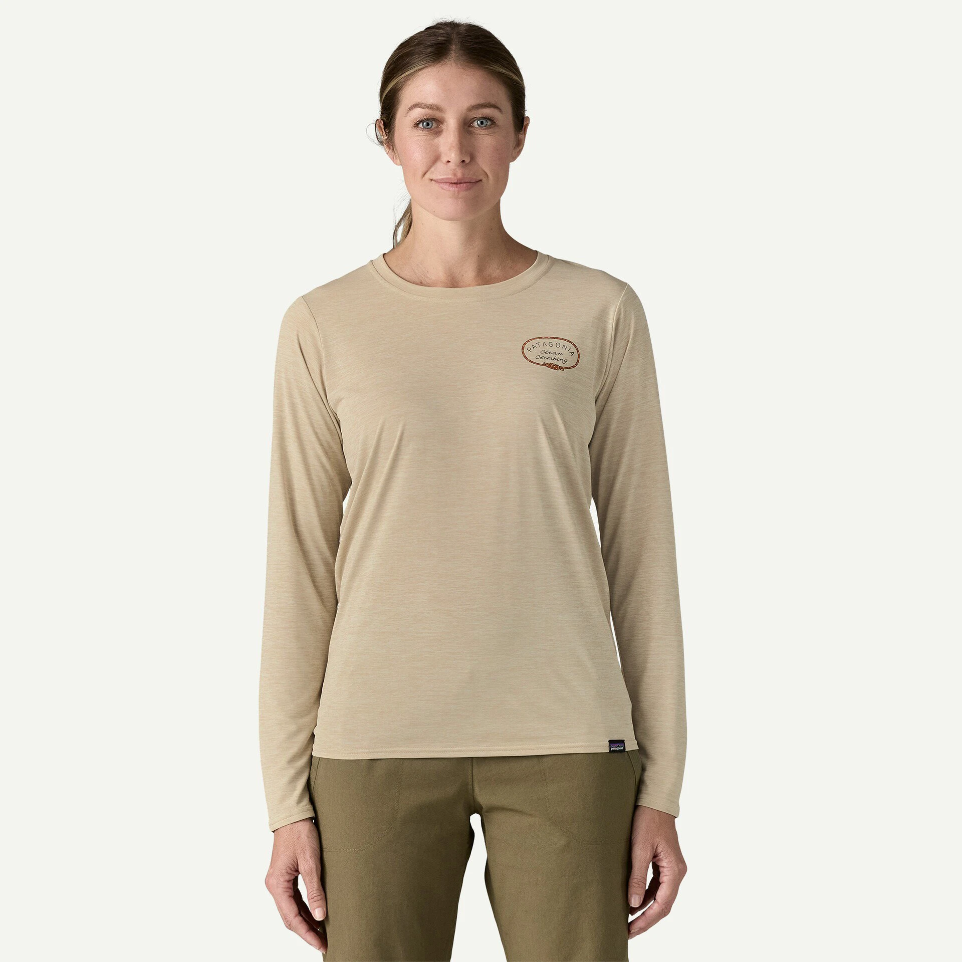 2. Patagonia - bluza - W Capilene Cool Daily Graphic Lands - Mov