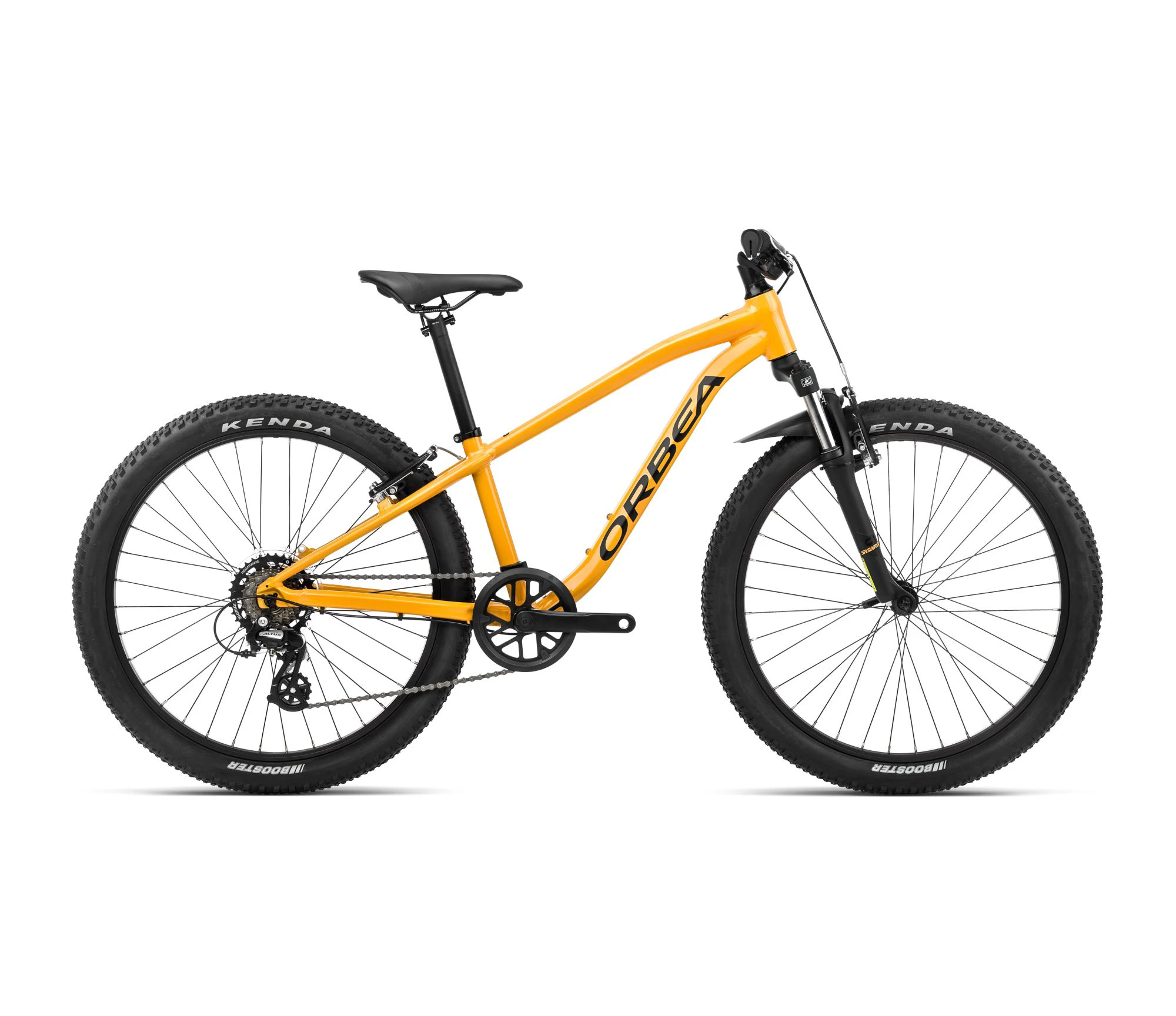 Bicicletă copii Orbea MX 24 XC - Mango (Gloss) | Black (Matt) - 69388