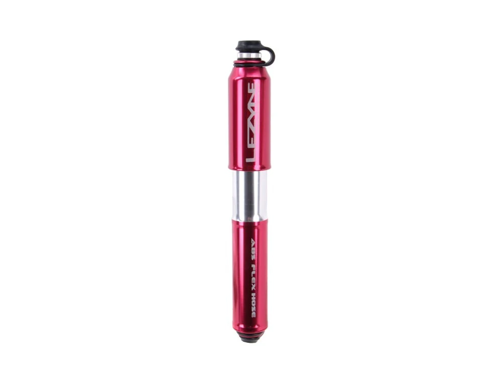Lezyne - mini pompa - CNC Pressure Drive Medium - 120 psi I 8.3 bar - rosu - 69598