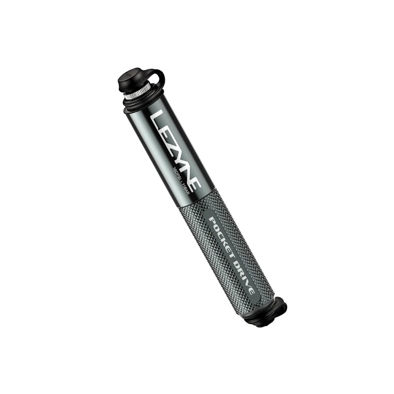 Lezyne - mini pompa - Hand Pump CNC Pocket Drive - 160 psi | 11 bar - gri - 69591