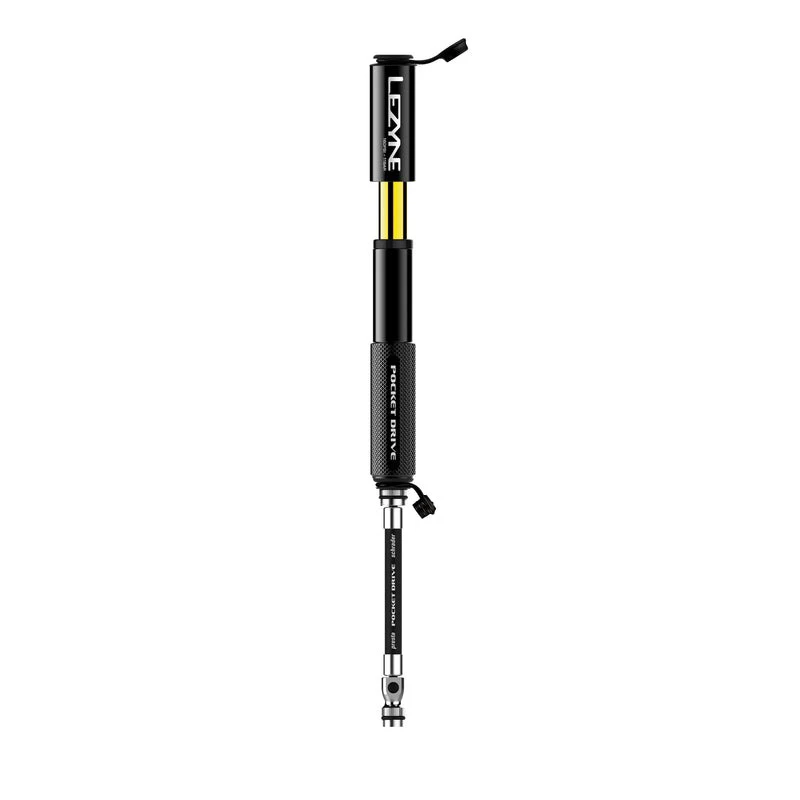 3. Lezyne - mini pompa - Hand Pump CNC Pocket Drive - 160 psi | 11 bar - negru