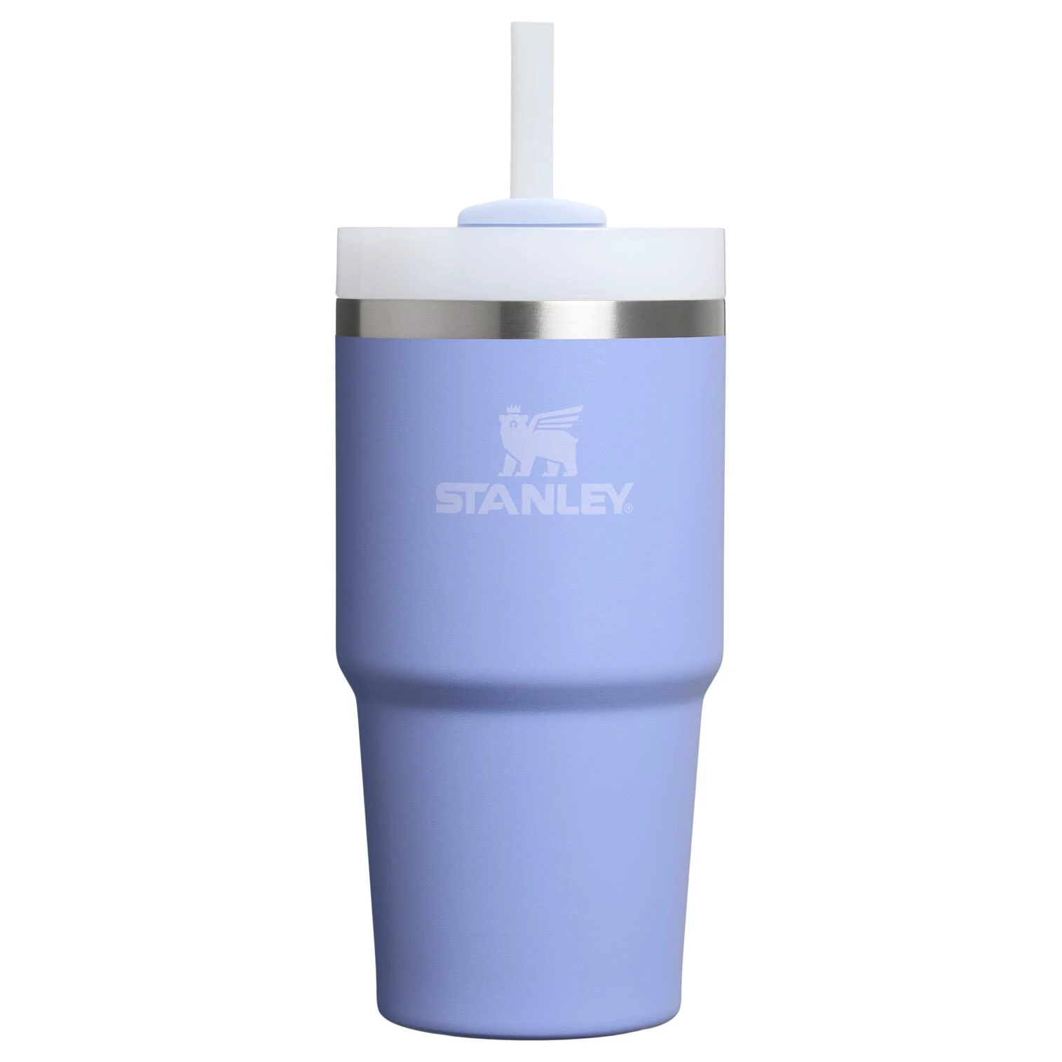 Stanley - termos tip sticla cu pai - Quencher H2.0 FlowState - Bleu I Mov - 0.6L - 69541