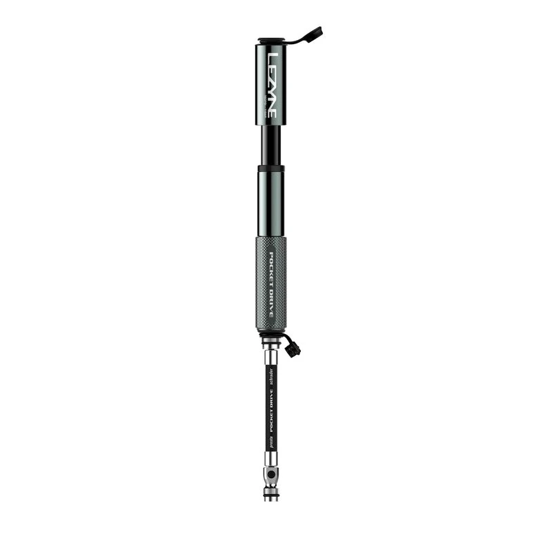 4. Lezyne - mini pompa - Hand Pump CNC Pocket Drive - 160 psi | 11 bar - negru