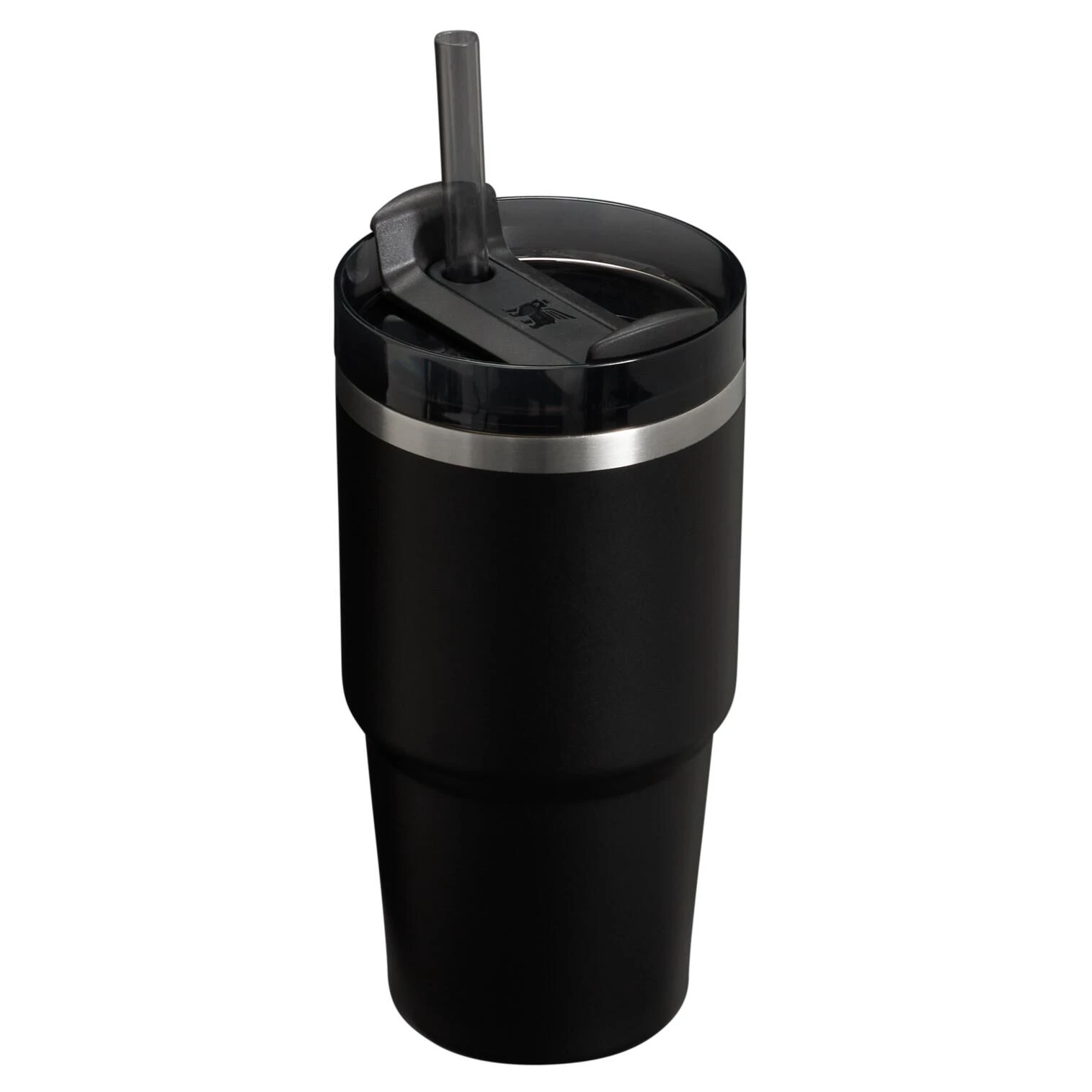 2. Stanley - termos tip sticla cu pai - Quencher H2.0 FlowState - Negru - 0.6L
