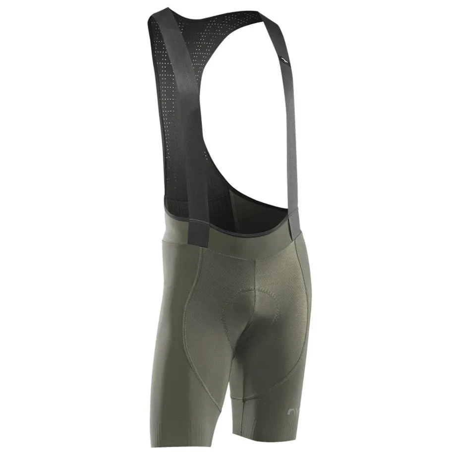 Northwave - pantaloni scurti cilism cu bretele - Fast Bibshort - Forest Green - 65751
