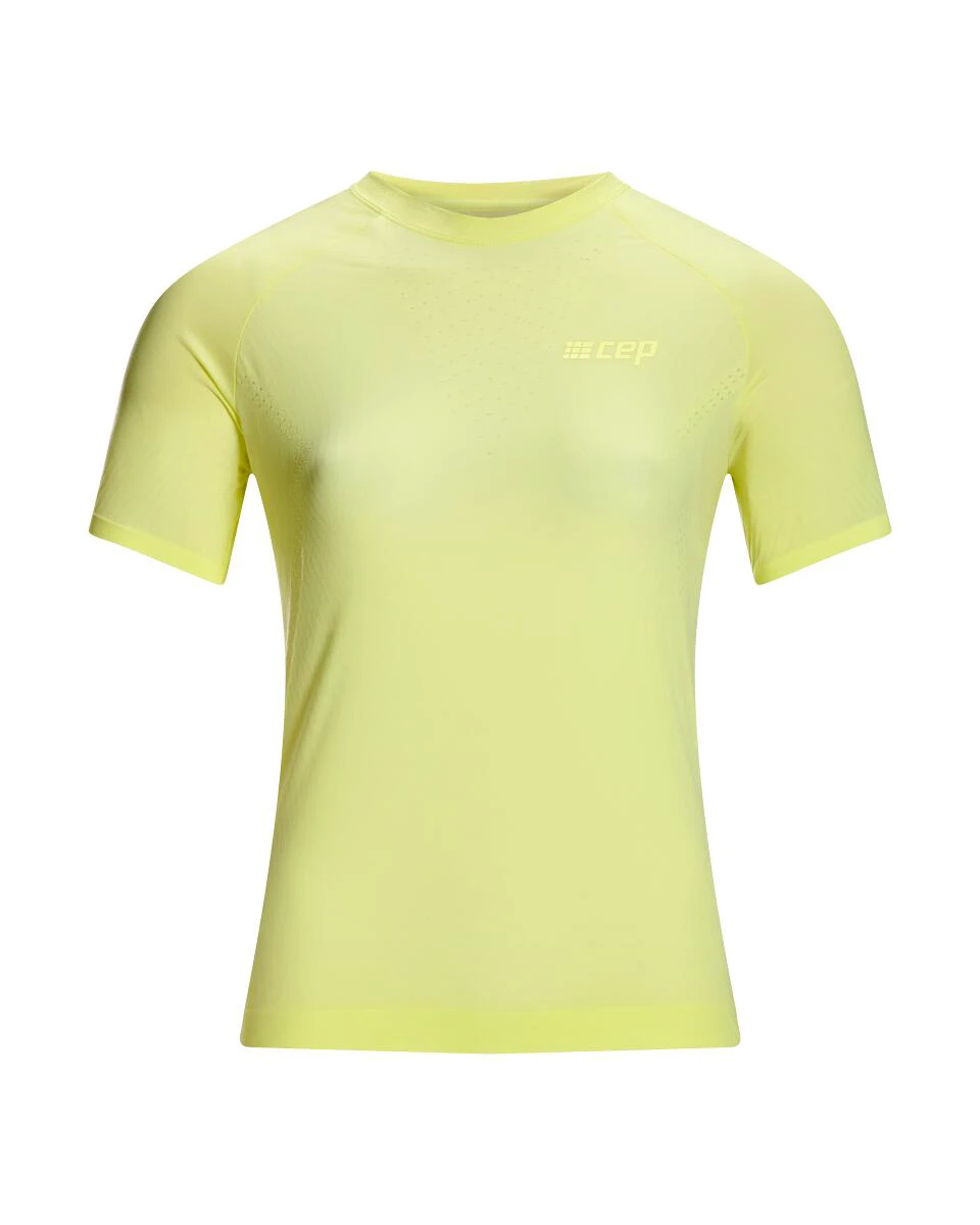 1. CEP - tricou tehnic - ultralight seamless shirt short sleeve v2 W - lime