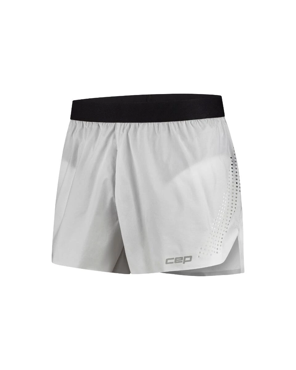 3. CEP - pantaloni scurti - pro run ultralight shorts loose fit - light grey