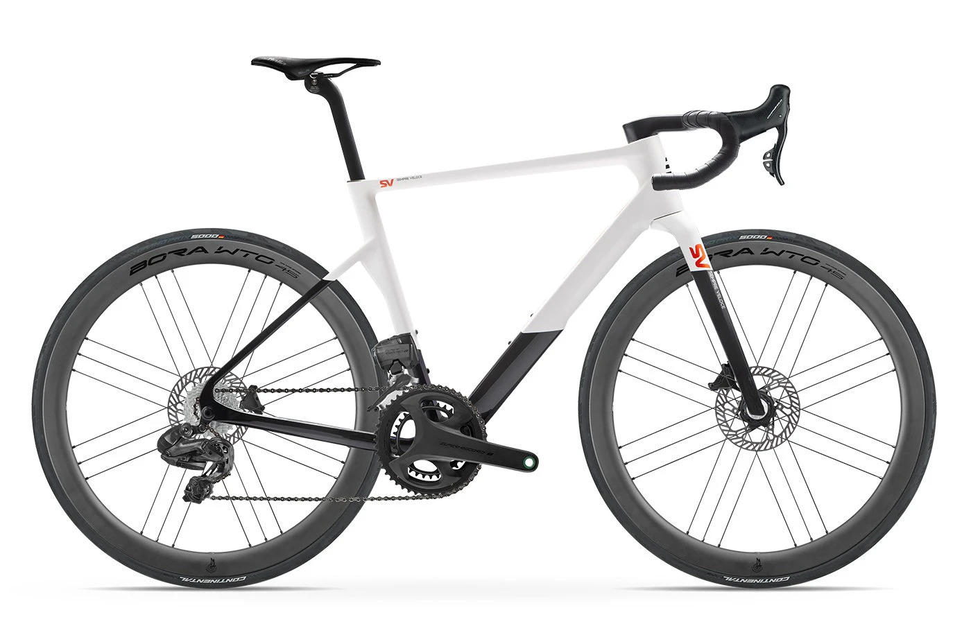 Bicicletă șosea Basso SV Campagnolo Super Record S - Burano White - 69971