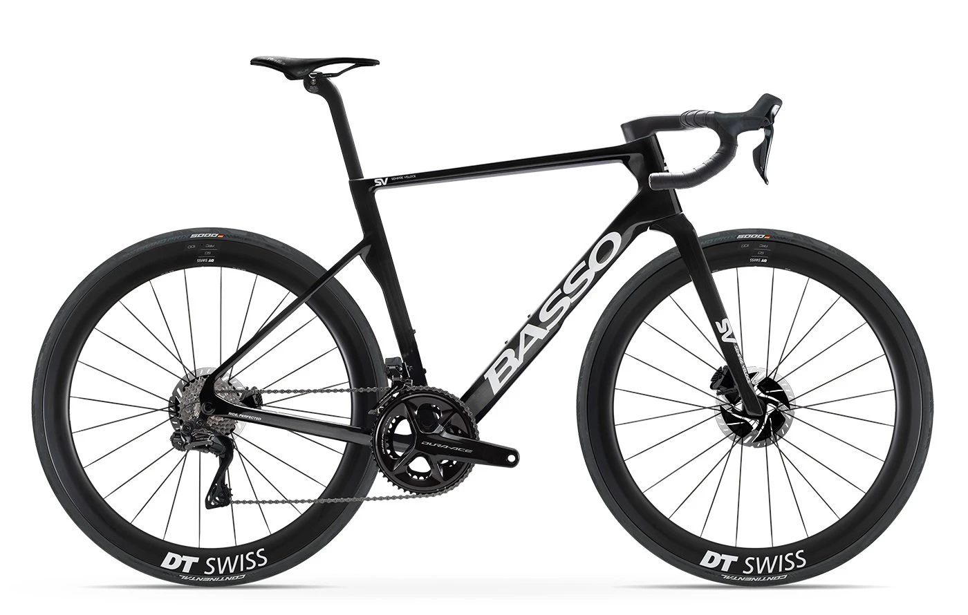 Bicicletă șosea Basso SV Dura Ace Di2 - Pure Black - 70012