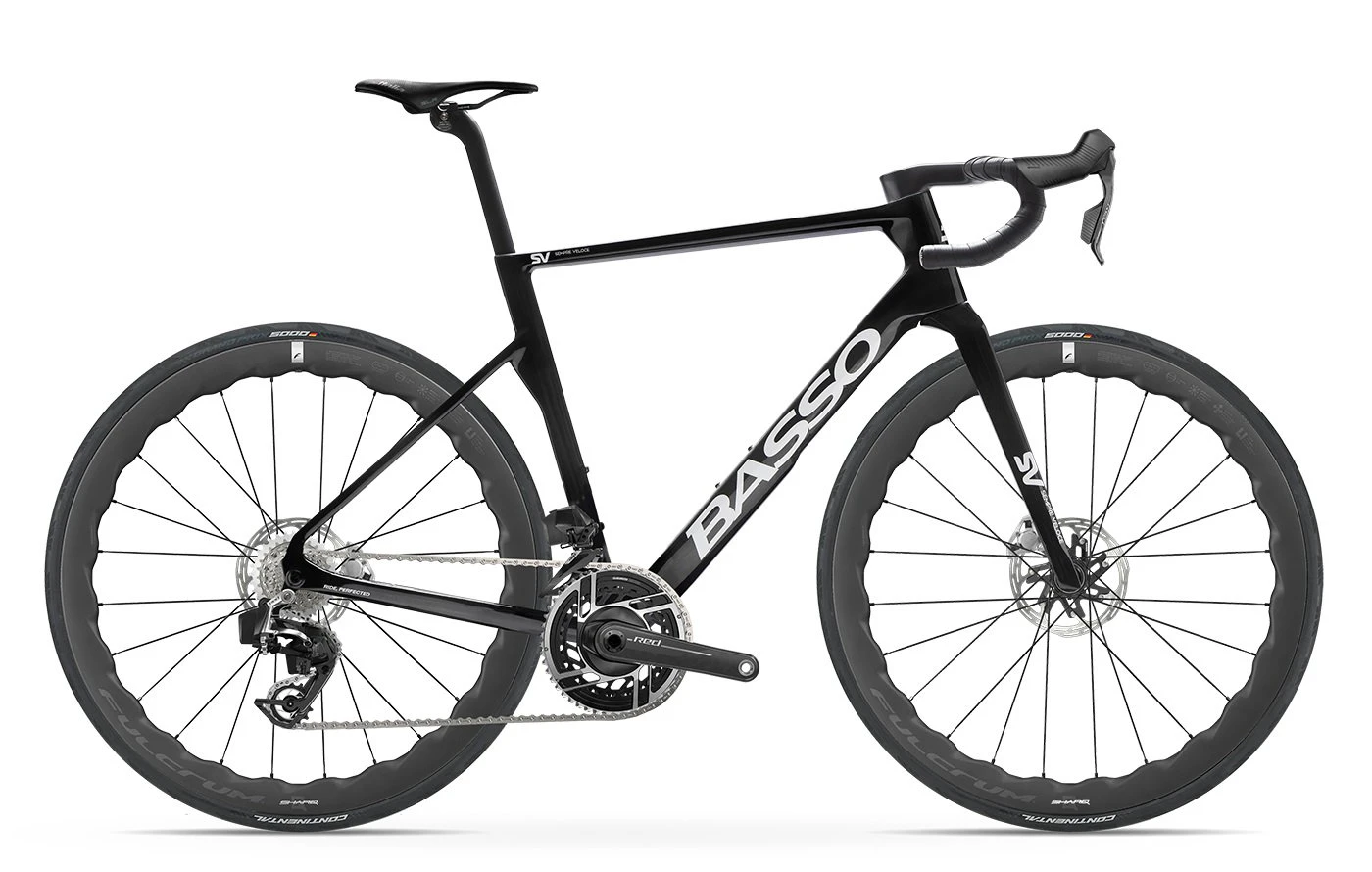 Bicicletă șosea Basso SV SRAM Red AXS - Pure Black - 69950