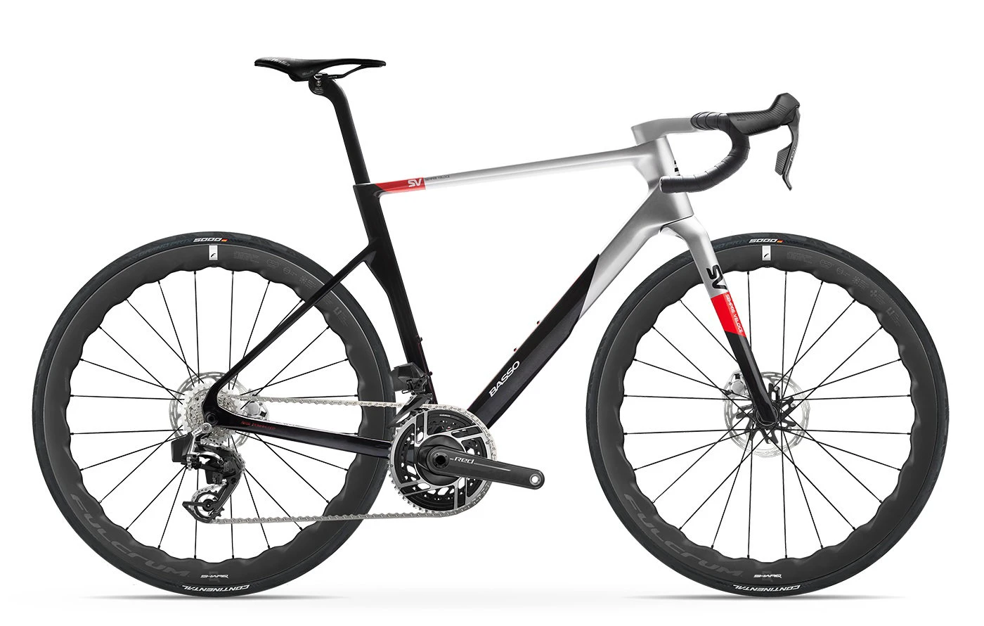 Bicicletă șosea Basso SV SRAM Red AXS - Rosso Vivo - 69940