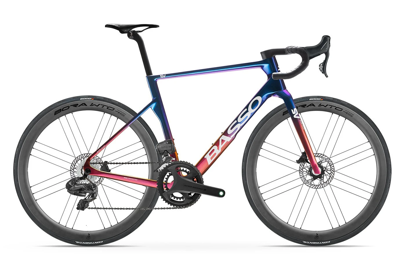 Bicicletă șosea Basso SV Campagnolo Super Record S - Viola Galaxy - 69987