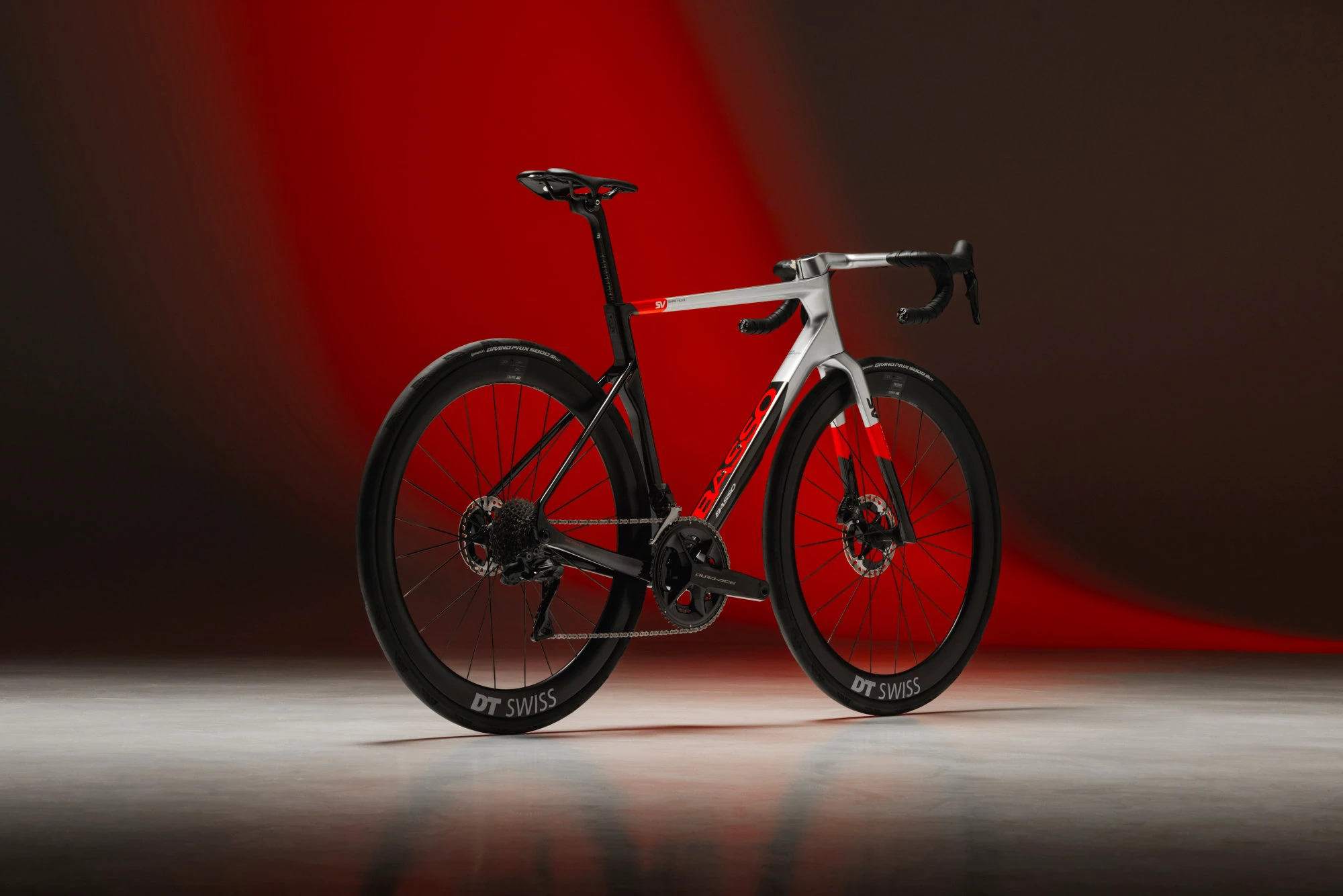 4. Bicicletă șosea Basso SV Dura Ace Di2 - Rosso Vivo