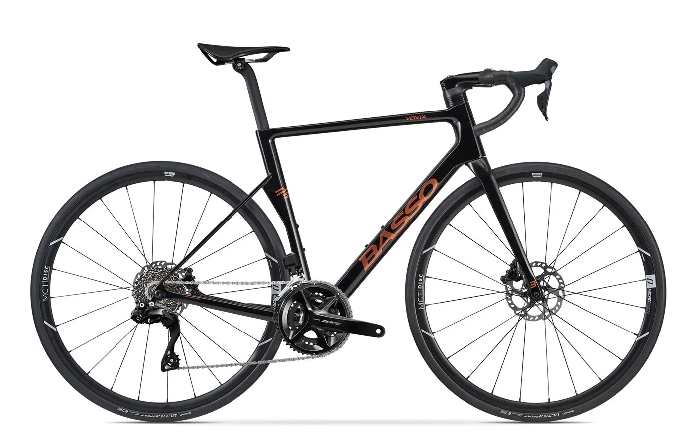 Bicicletă șosea Basso Venta R Shimano 105 Di2 - Magma Black Glossy - 69912