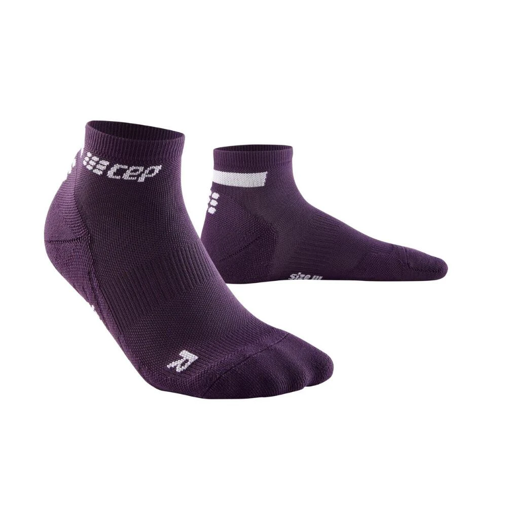 1. CEP - sosete compresie peste glezna - the run socks low cut v4 - violet