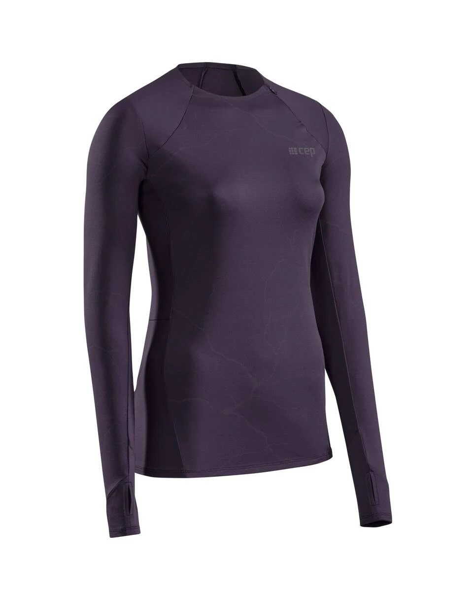 1. CEP - bluza cu maneca lunga - reflective shirt long sleeve - purple