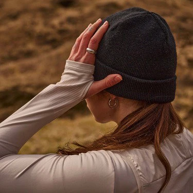 9. CEP - caciula - cold weather merino beanie - black