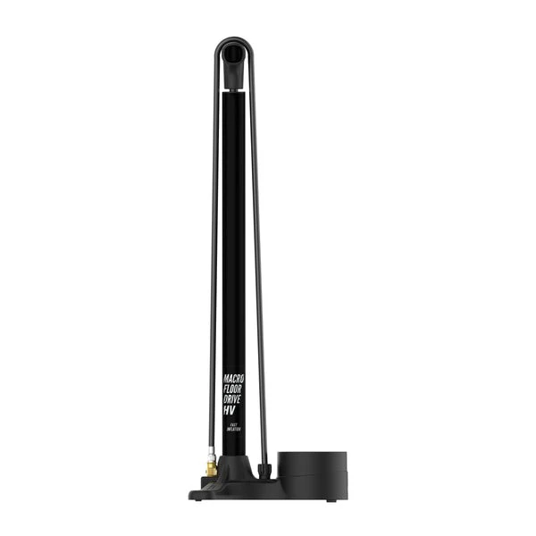 6. Lezyne - pompa podea - Macro HV Floor Drive DV - manometru - Schrader I Presta - negru - 100 psi