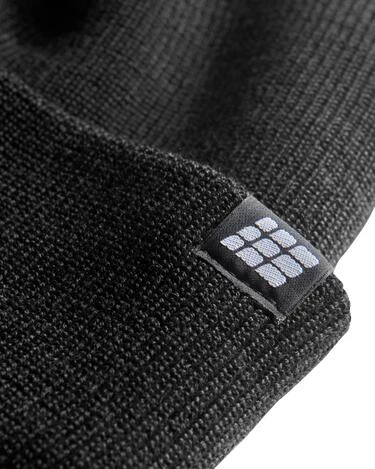 3. CEP - caciula - cold weather merino beanie - black