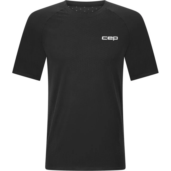 1. CEP - tricou tehnic - run ultralight shirt short sleeve 3.0 - black