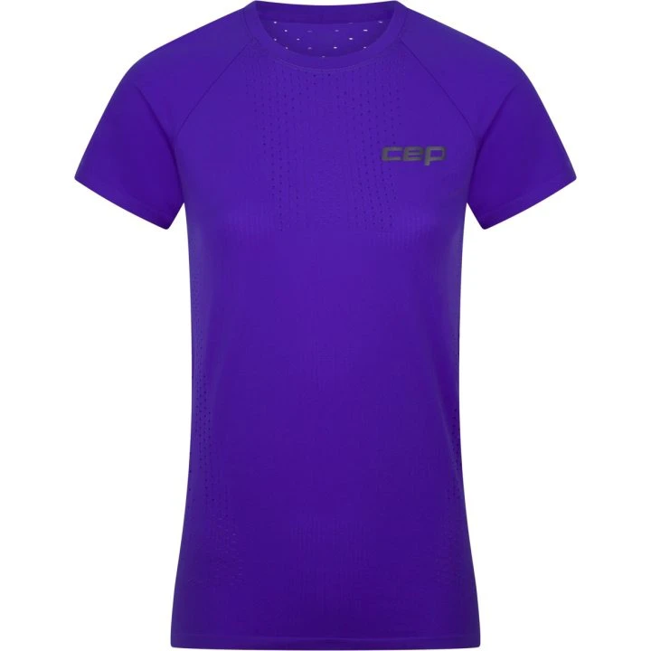 1. CEP - tricou tehnic - run ultralight shirt short sleeve 3.0 - purple