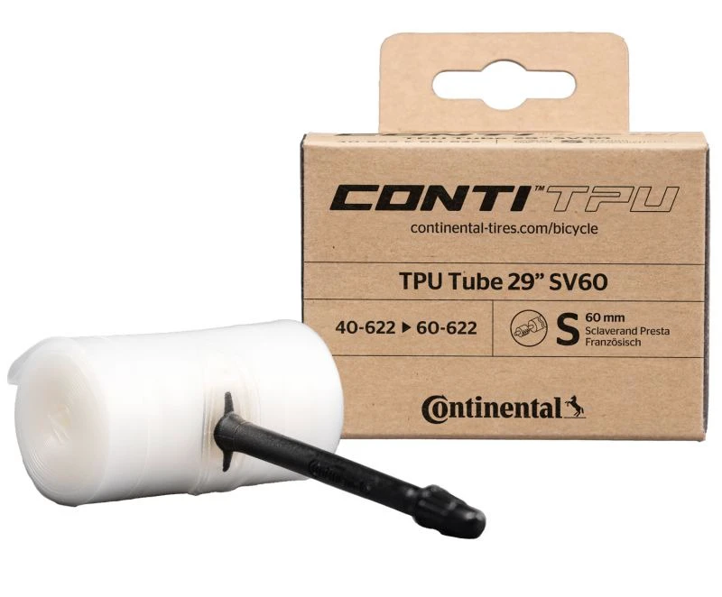 1. Continental - camera bicicleta TPU 29" - 40-622/60-622 - valva presta 60mm