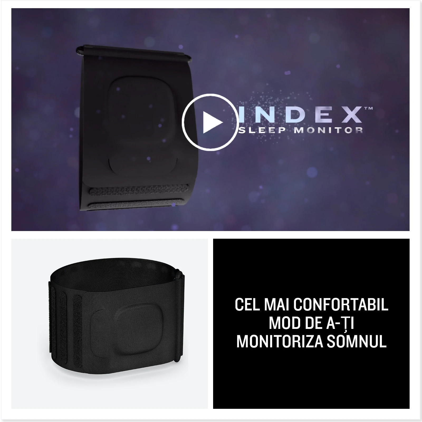 6. Monitor somn pentru brat Garmin Index Sleep Monitor L/XL