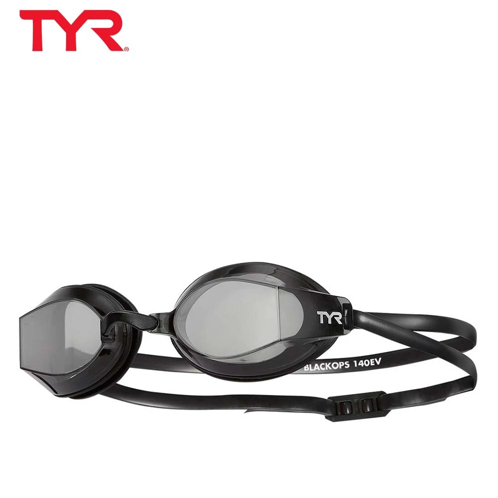 1. TYR - ochelari inot performanta - BLACK OPS 140 EV Racing Goggles - argintiu | negru