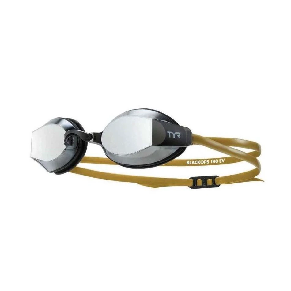 TYR - ochelari inot performanta - BLACK OPS 140 EV Racing Goggles Mirrored - fumuriu | olive - 70701