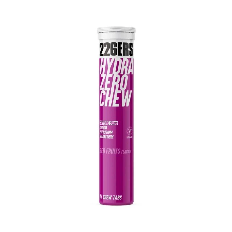1. 226ers - tableta electroliti - Hydrazero chew salts tabs - fructe rosii cu cofeina