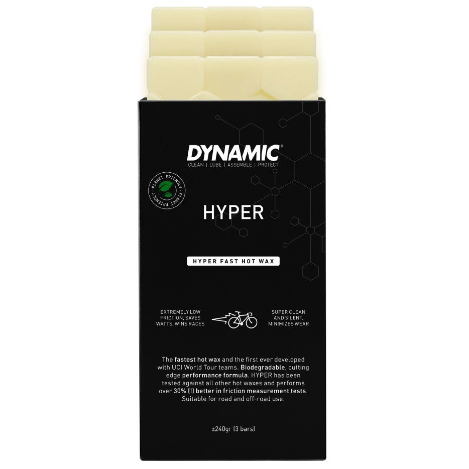 1. Dynamic Bike Care - lubrifiant ceara lant - Hyper Wax - 240g