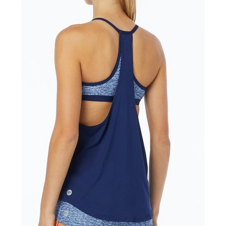 2. TYR - maiou cu bustiera - MANTRA SHEA 2 IN 1 TANK - Gri
