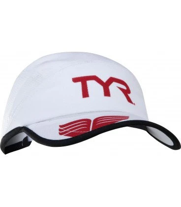 1. TYR - sapca de alergare - Running Cap - alb