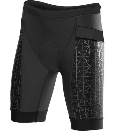 TYR - FEMALE 8IN COMP TRI SHORT - Negru - 70555