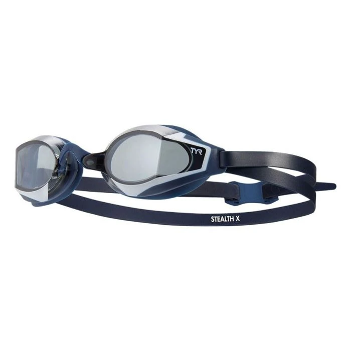 1. TYR - ochelari inot performanta - STEALTH-X Performance Goggles - fumuriu | bluemarin