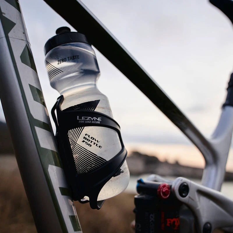 2. Lezyne - suport bidon - Flow Cage SL I R - black